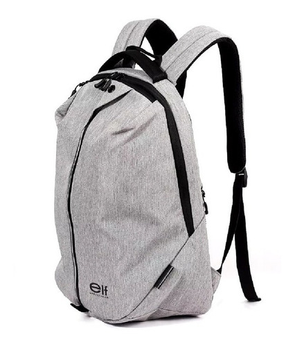 Mochila Elf Lisa 18 Pulgadas   3621b Color - Gris