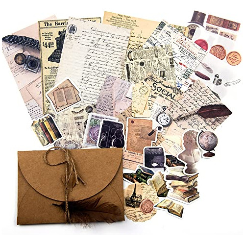 Suministros Scrapbooking De Estilo Académico Oscuro - ...