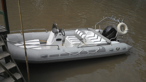 Semirrígido Kiel 5,6 Matrizado Con Mercury 60 Hp 4tiempos