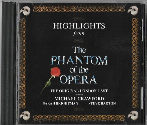 The Phantom Of The Opera Highlights Cd