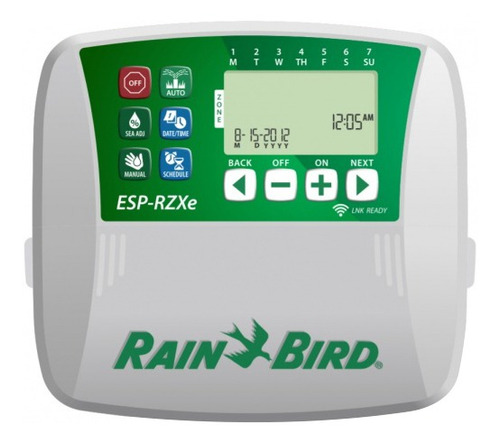 Imagen 1 de 3 de Programador Riego Rain Bird Rzx 8 Estaciones Wifi