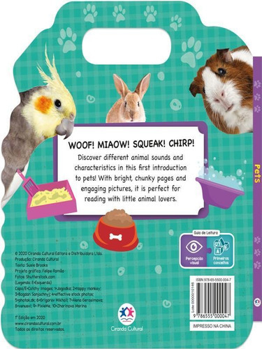 Pets, De Brooks, Susie. Editora Ciranda Cultural, Capa Mole Em Inglês