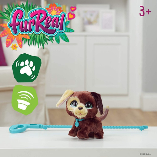 Imagen 4 de 6 de Furreal Friends Walkalots Gato Grandes Paseos Hasbro E4781