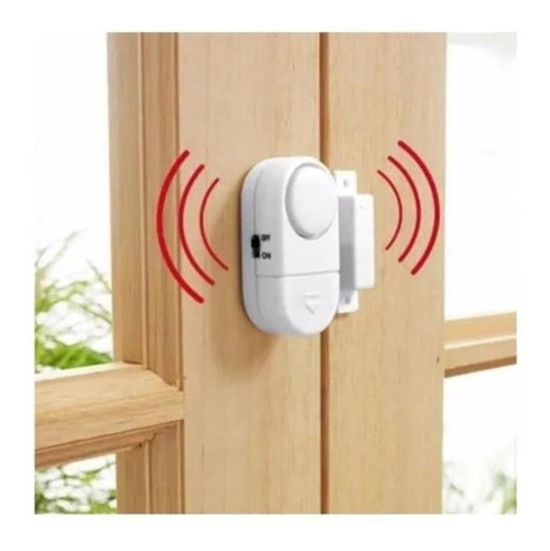 5 Alarmes Sensor Magnético Sem Fio Sistema Anti-roubo
