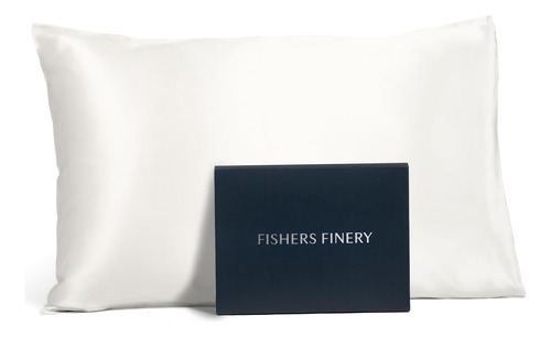 Fishers Finery Funda De Almohada 100 % De Seda Pura De More.