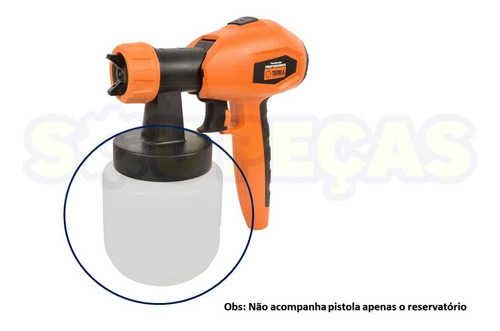 Imagem 5 de 6 de Reservatório Com Tampa Para Pistolas De Pintura - 700ml