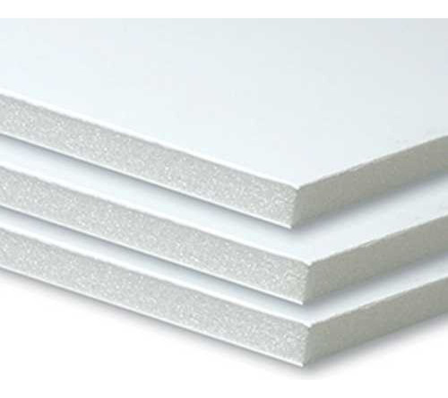 4 Laminas De Foamboard 10 Mm 61 X 122 Cm