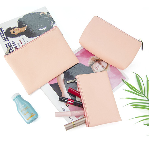 Neceser De Maquillaje Portátil Clutch Pu Alta Calidad