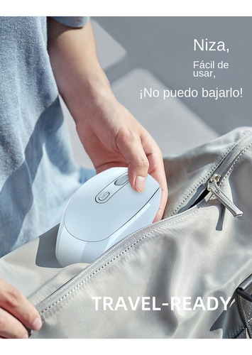 . Portátil Recargable Ratón Inalámbrico Mouse Bluetooth