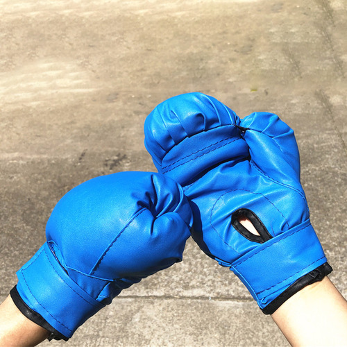 Guantes De Piel Sintética Para Golpear Bolsas, Kickboxing, K