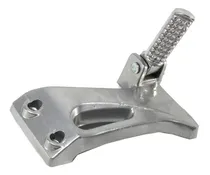 Comprar Soporte Pedalin Trasero Der Zanella Rx 150 Con Pedalin Mav Plateado