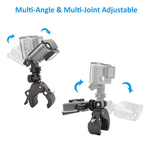 1 Soporte Tubo Pedestal Cámara Go Pro Action Cam