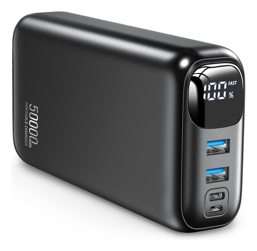 Cargador Portátil De 50 000 Mah Batería Externa