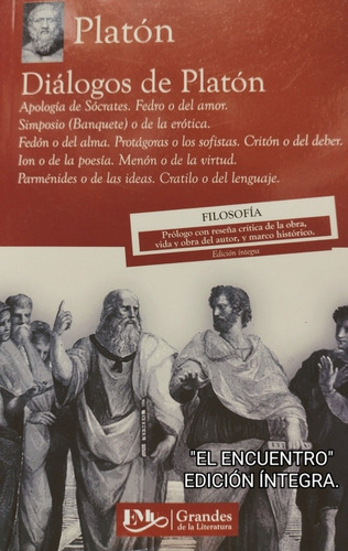 Diálogos De Platón/ Filosofía/ Edición Íntegra 