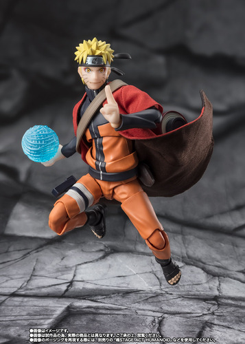 Naruto Sabio Sage Mode - Savior Of Konoha - Figuarts Bandai (Usado)