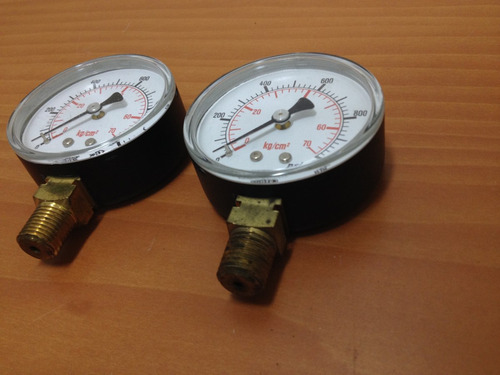 Manometro Seco 2 1/2 1000 Psi Conexion 1/4
