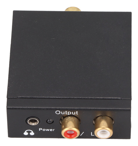 Convertidor Óptico A Analógico Digital Spdif De Aleación De