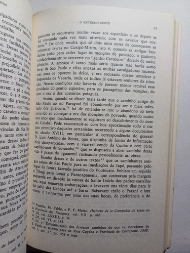 Livro: O Extremo Oeste - Sergio Buarque De Holanda; 1986 (Usado)