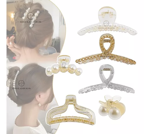 6pcs Moda Pinzas Pelo Clips Niña Accesorios Broches Cabello