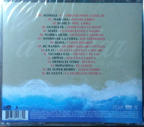 Cd A Bailar Cumbia Pop Márama Rombai Dame 5 Otros ¡sellado!