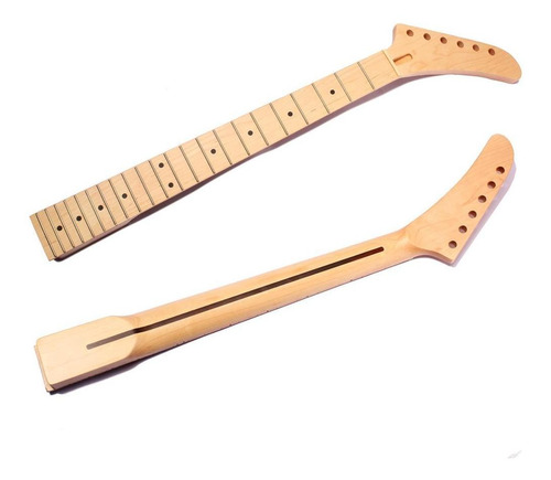MagiDeal Fingerboard de Cuello de Guitarra de Arce 22Fret para Reemplazo de Guitarra Eléctrica de Jackson Acesorios de Instrumentos Musicales 