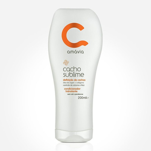 Kit Cacho Sublime Amavia Cabelos Argan Hidratação Cosméticos