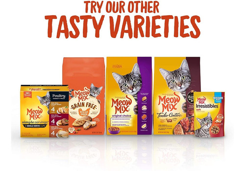 Meow Mix Irresistible Soft Cat Treats With Real Tuna, 3 Oz