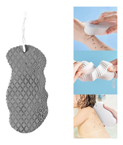 3 X 2 X Esponja De Baño Exfoliante Spa Exfoliante 3 Piezas