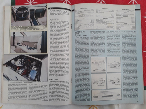 Revista Motor 3 Santa Matilde Sm 4.1 Miura Spider Barchetta