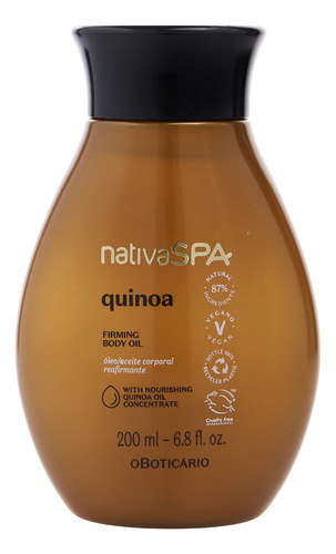 Aceite Corporal Nativa Spa Quinoa Reafirmante 200ml/6.8oz Co