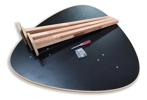 Juego De Comedor Diseño Mesa Pua 92cm Con Sillas Nutmuebles Negro 2 Sillas