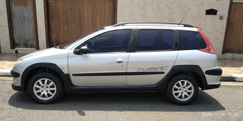 Peugeot 206 Sw 2007 1.6 16v Escapade Flex 5p Completão + Abs