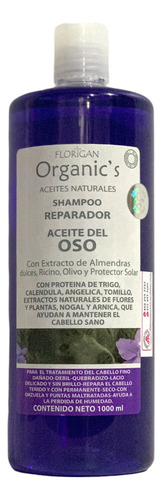 Shampoo Regenerador Emulación De Aceite De Oso Florigan 2pzs