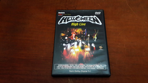 Dvd Helloween - High Live (2002) Brasil R10