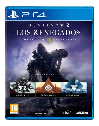 Destiny 2 Los Renegados Colección Legendaria - Ps4 Físico 