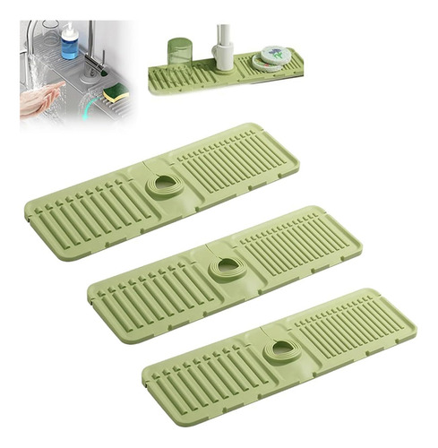 Protector Contra Salpicaduras Silicona Para Grifo Fregadero