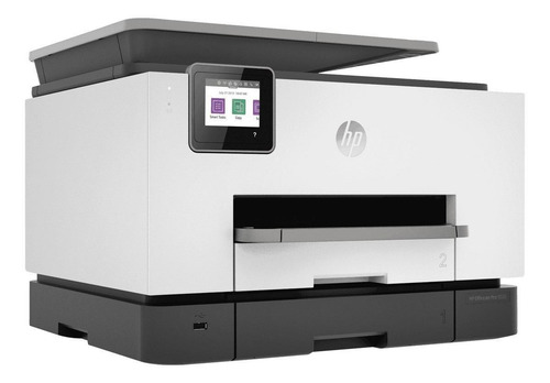 Imagen 2 de 4 de Impresora a color multifunción HP OfficeJet Pro 9020 con wifi blanca y negra 100V/240V