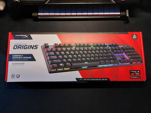 Teclado Hyperx Alloy Origins 100 Mecánico Hx Red Español