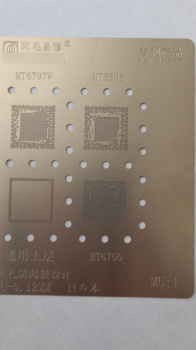 Stencil Reballing Mtk Mt6795w Mt6797w Mt6595 Mt6750 Mt6732