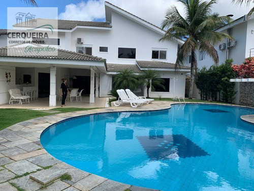 Casa Para Alugar, 750 M² Por R$ 20.000,00/mês - Acapulco - Guarujá/sp - Ca0596