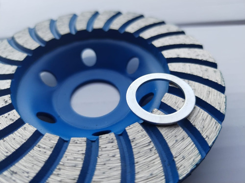 Copa Diamante Desbaste 4 X 7/8 Turbo Sin Rosca Eagle Cut