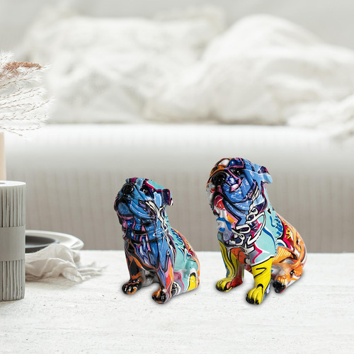 Estatua De Perro Moderna, Colecciones De Figuritas De