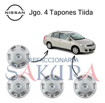Comprar Set Tapones Copa Rueda Tiida 2008 15 PuLG.