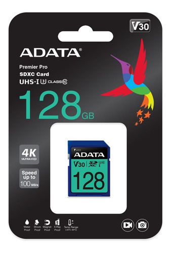 Imagen 2 de 2 de Tarjeta de memoria Adata ASDX128GUI3V30S-R Premier Pro 128GB