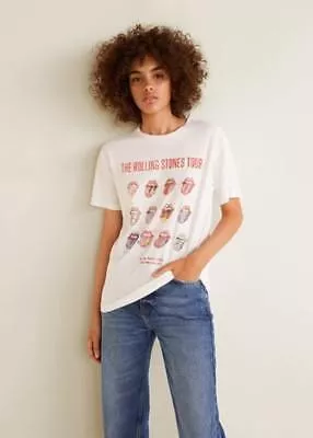Nueva Camiseta De Mango Para Rolling Stones | Envío gratis