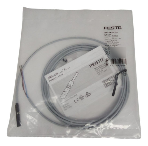 Sensor De Proximidad Festo Sme-8m-ds-24v-k-2,5-oe