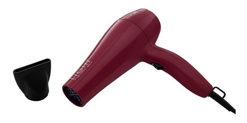 Secador De Cabelos Gama Light Ceramic Ion Marsala - 127v