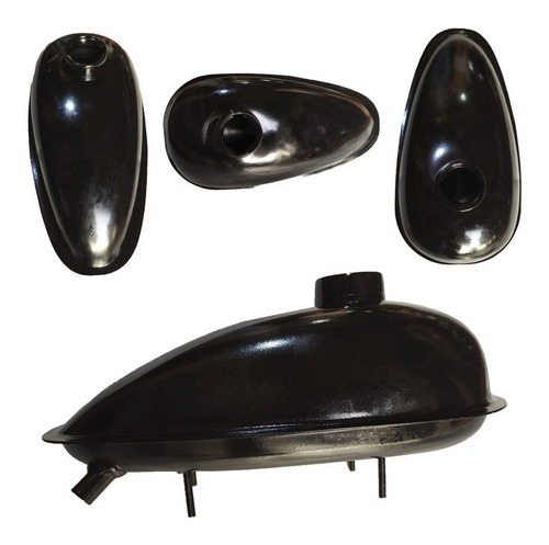 Imagem 4 de 9 de Kit Motor Bike Motorizada 2 Tempos Tipo 80cc Prateado