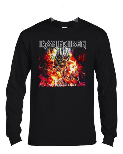 Polera Ml Iron Maiden The Book Of Souls Tour Metal Abominatr