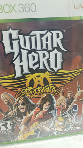 Guitar Hero Aerosmith Para Xbox 360 Original Físico 